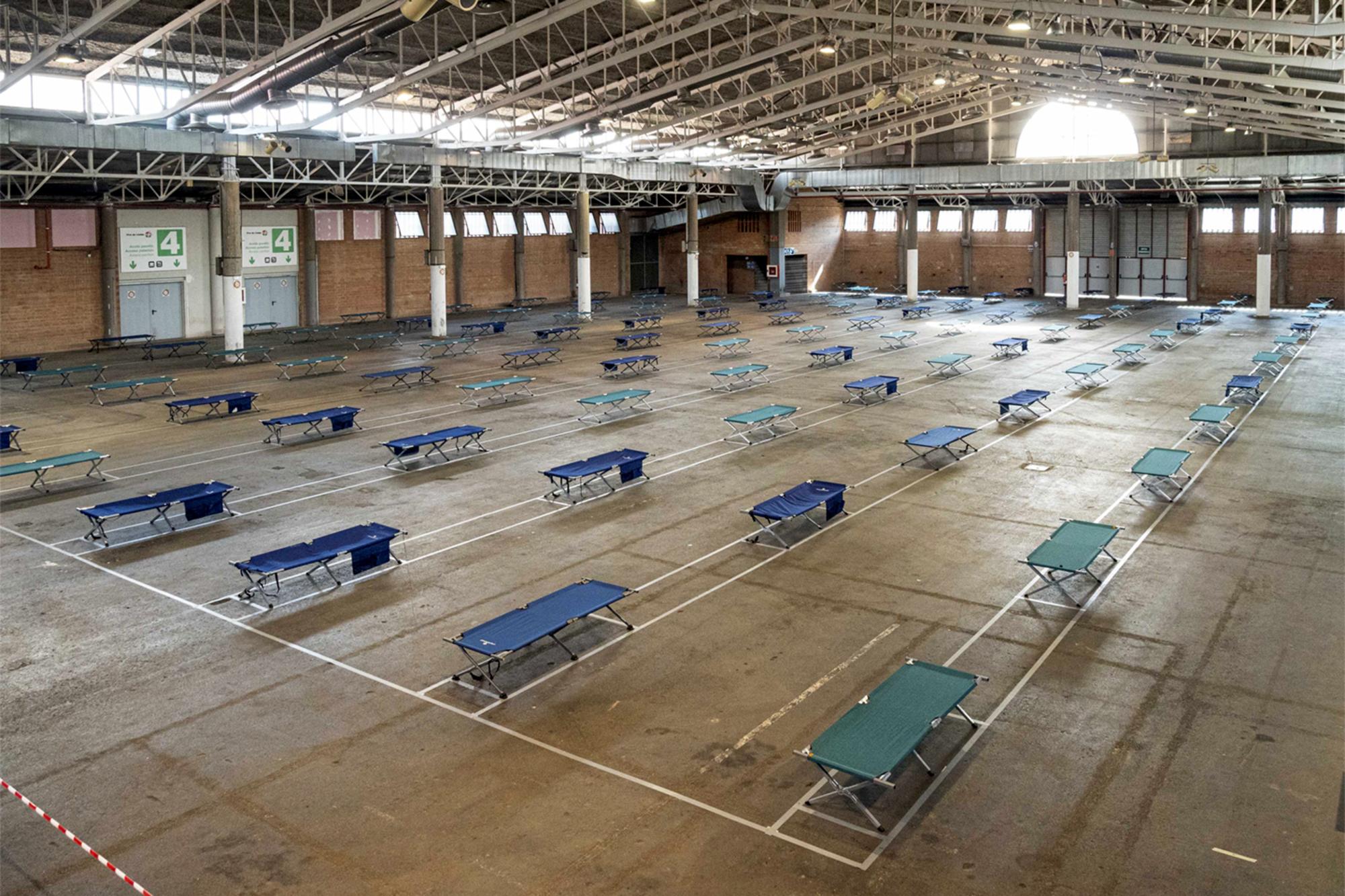 pabellón lleida temporeras